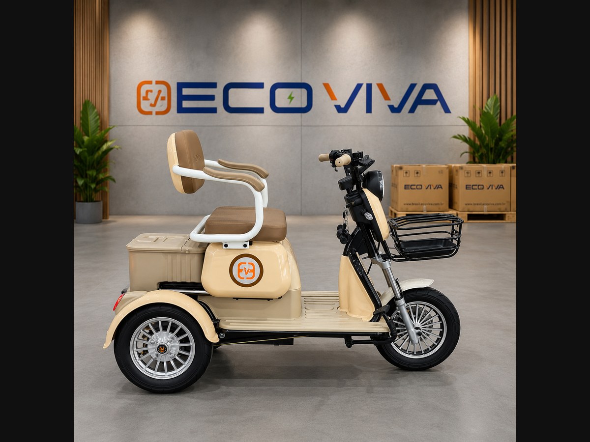 BE-11 - Triciclo 1000W — scooter elétrica GO Scooter